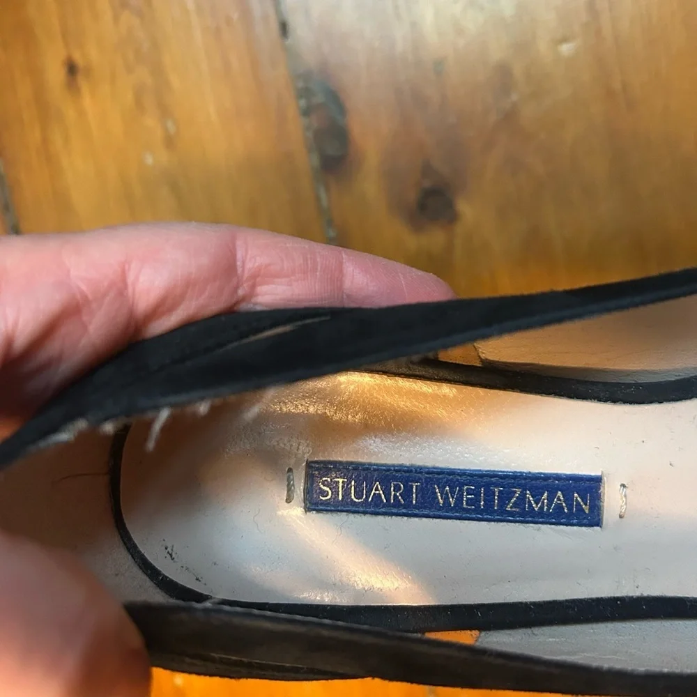 Stuart Weitzman Davia 75 Suede Pump, size 7 - Picture 11 of 12